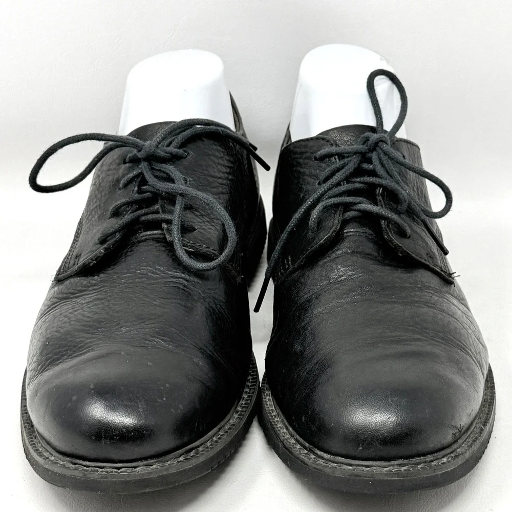 Timberland Earthkeepers Mens 8.5 Black Leather Derby Shoes 5544A Business Casual